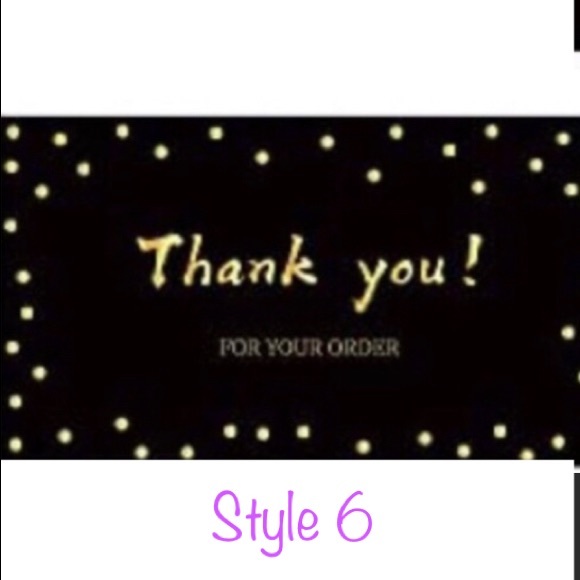 NEW Poshmark Packages "Thank you!" Gift Wrapping Shipping Supplies Set ~ 130Pcs - Picture 13 of 16